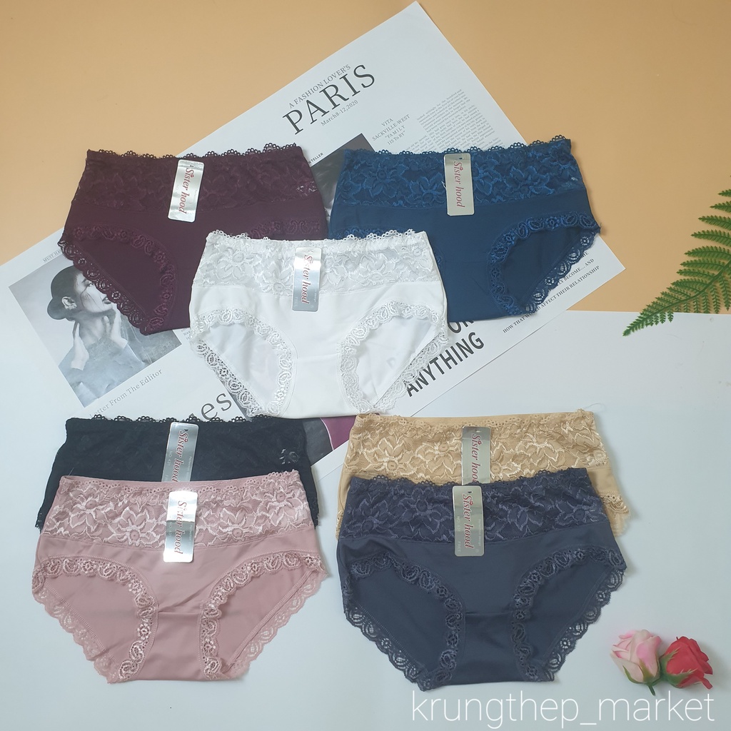 QUẦN LÓT SISTERHOOD 431 THUN LẠNH , PHA REN MỀM MẠI ,TRẺ TRUNG HÀNG THÁI LAN