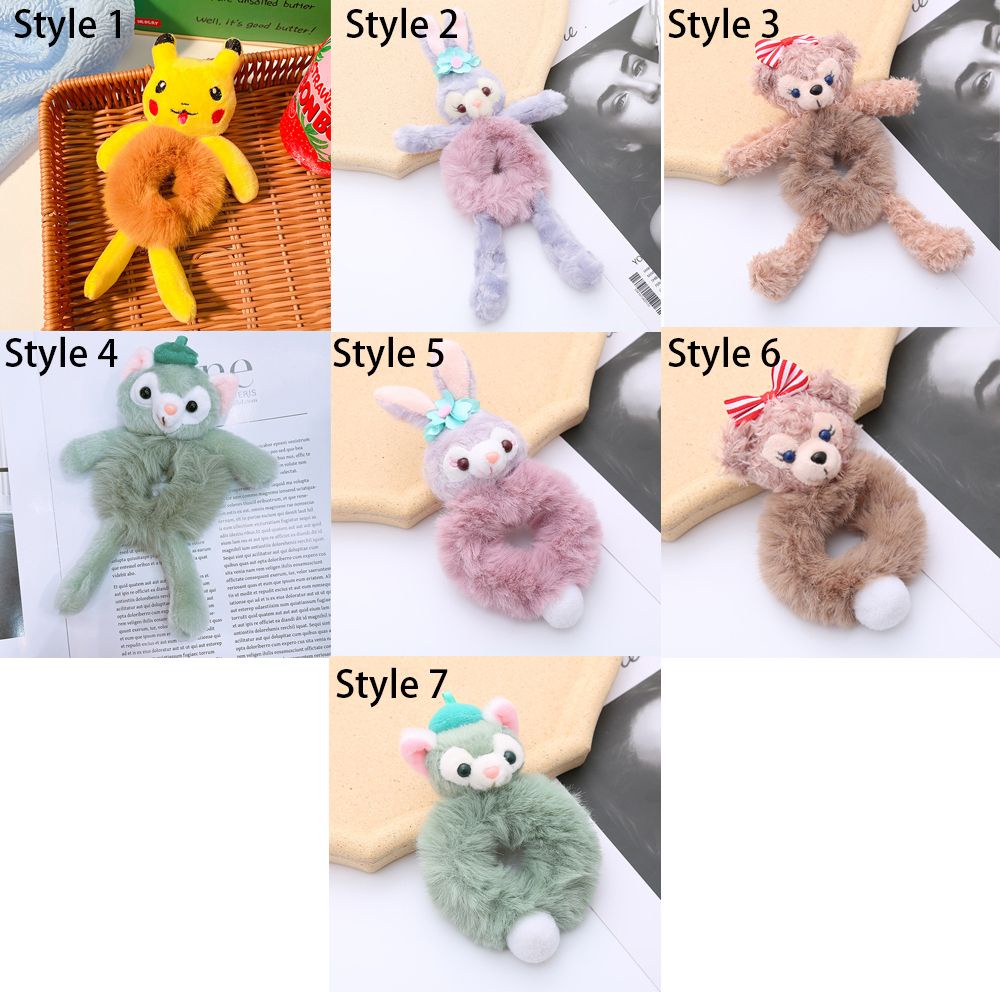 Dây buộc tóc co giãn hình động vật dễ thương cho nữ MIHAN1