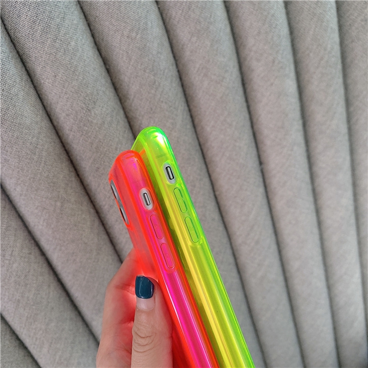 Ốp điện thoại TPU màu neon cho IPHONE 11PROMAX XS X 7 8 7PLUS XR XSMAX 11PRO 8PLUS SE 2020 11 | BigBuy360 - bigbuy360.vn