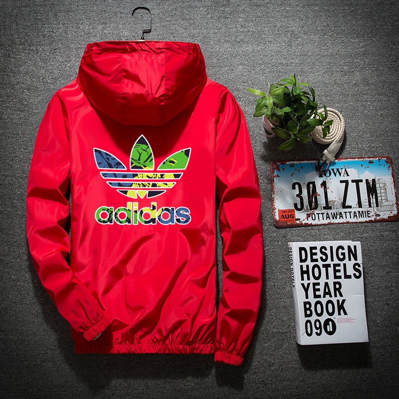 Áo khoác gió nam thể thao Adidas thời trang hè thu 2019