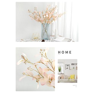 Hoa giả- Nhành lá hồng