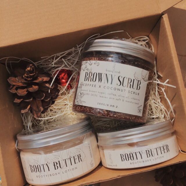 [Combo Chăm Sóc Da] Browny Scrub x Booty Butter