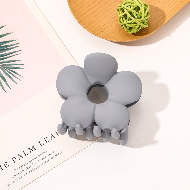 Kẹp tóc hình bông hoa nhiều màu sắc ngọt ngào cho nữ