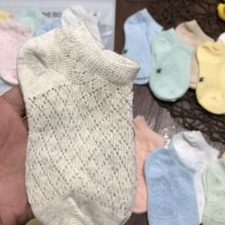 Set 5 đôi tất lưới mùa hè cho bé