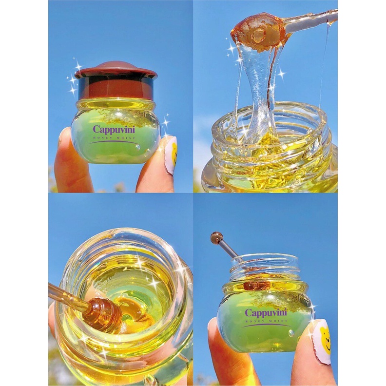 Mặt Nạ Môi Dạng Gel Chiết Xuất Mật Ong Giúp Dưỡng Ẩm Loại Bỏ Da Chết Ngày Và Đêm