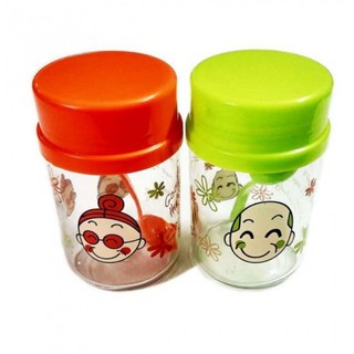 Bộ 2 lọ thủy tinh đựng gia vị