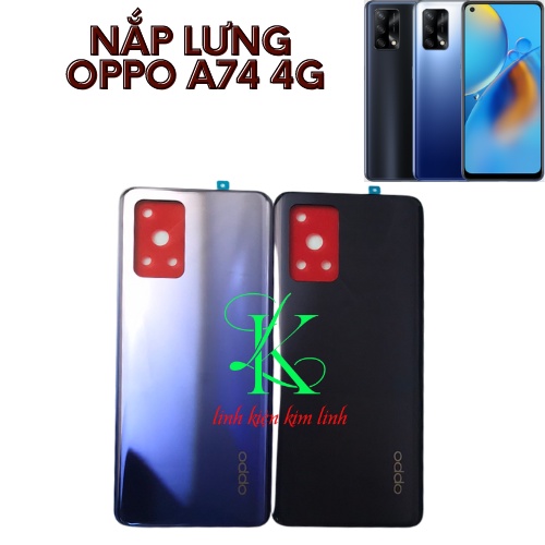Nắp lưng oppo a74 4g ( nắp lưng thay thế cho oppo a74 4g )