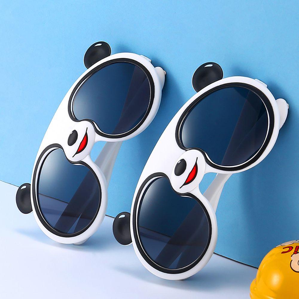 QQMALL Mắt Kính Chống Bức Xạ Chống Bức Xạ Họa Tiết Hoạt Hình Phong Cách Hàn Quốc Cho Nam Và Nữ