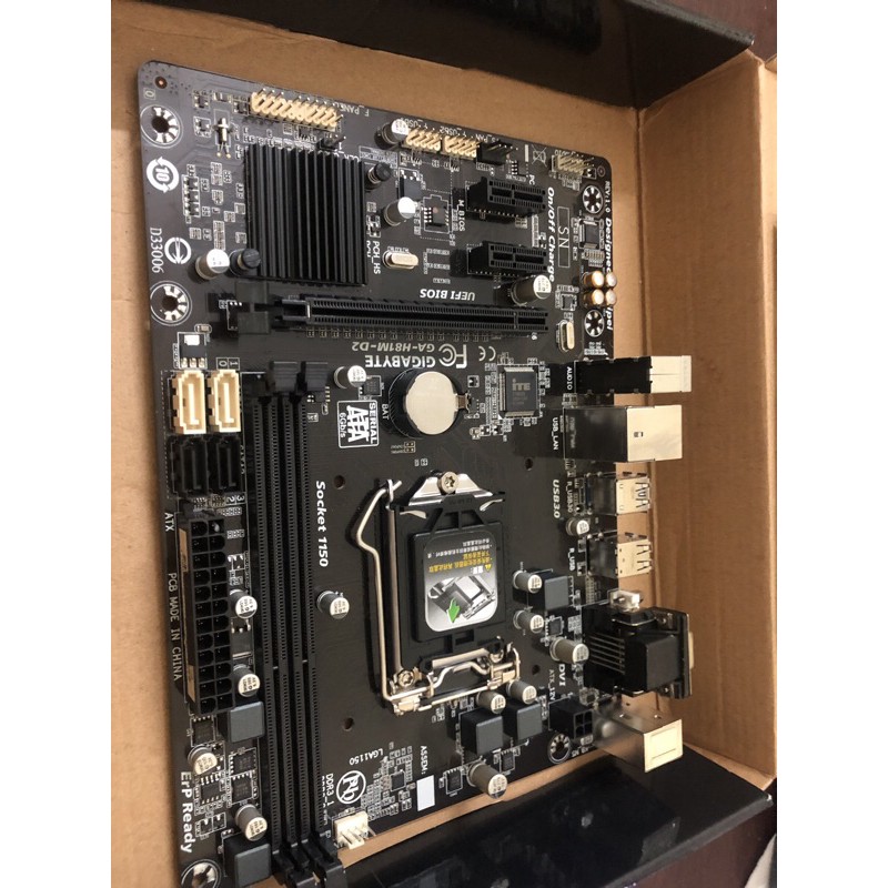 Bo Mạch Chủ Mainboard GIGABYTE H81M-DS2(V3.0) (SK1150)