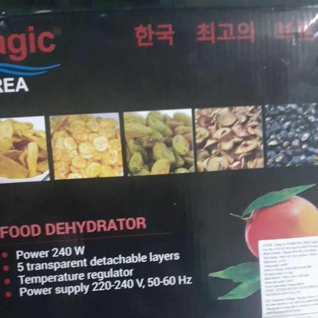 Máy sấy thực phẩm mini magic korea