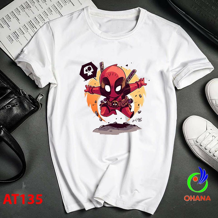 Áo thun nam nữ in hình DEADPOOL siêu đẹp cao cấp DATETI AT135A