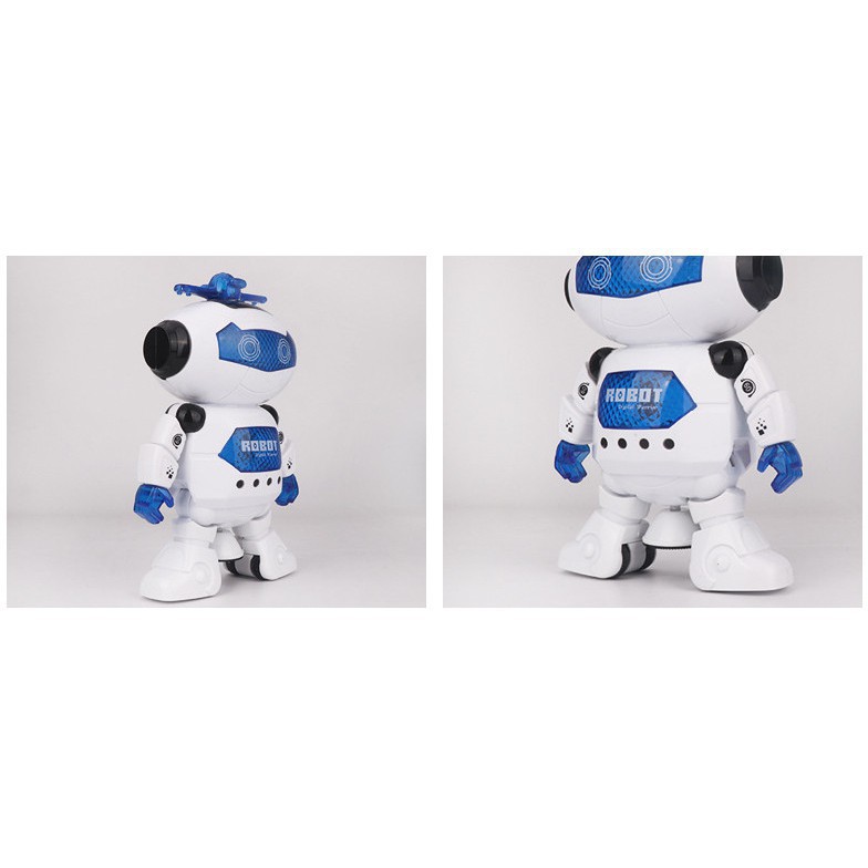 Robot Thông Minh Nhảy MúaTheo NHạc Xoay 360 Độ DANCE ROBOT Dành cho bé từ 18M+