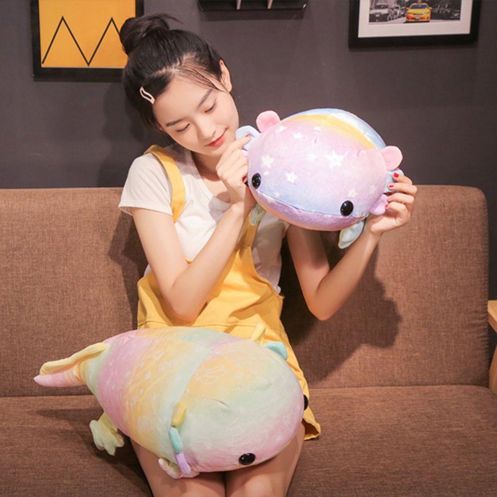 DARNELL Thú Nhồi Bông Hình Khủng Long / Cá Salamander Nhiều Màu Mềm Mại Cho Bé