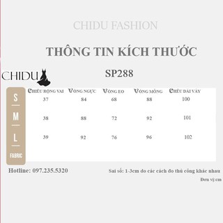 Váy nhung cổ nơ dáng xoè SP288