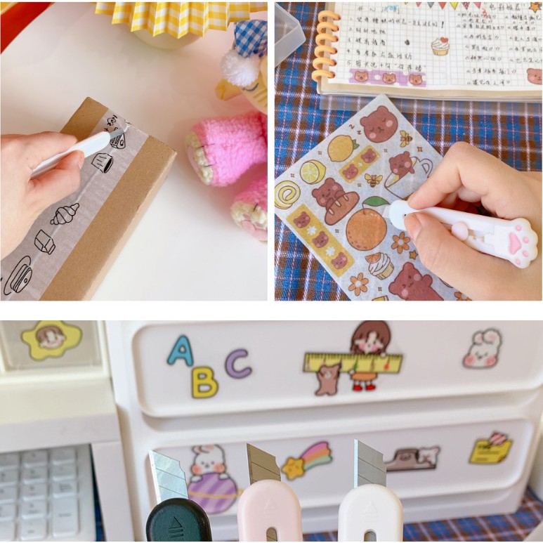 Dao dọc giấy Mini Chân Mèo siêu dễ thương Cute Shop | WebRaoVat - webraovat.net.vn