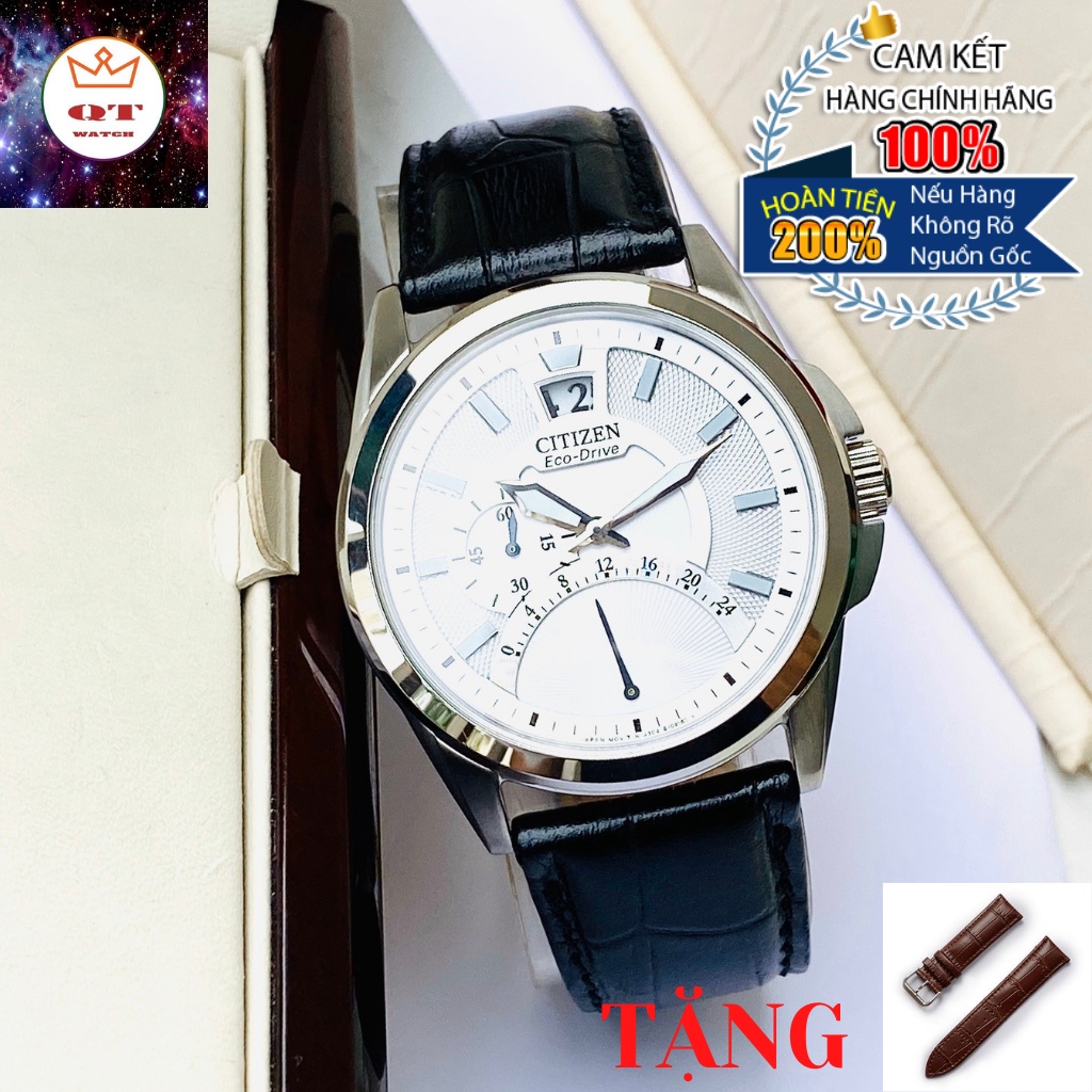 Đồng Hồ Nam CITIZEN Eco-drive BR0120-07 Chính Hãng Tặng Dây Da Cao Cấp