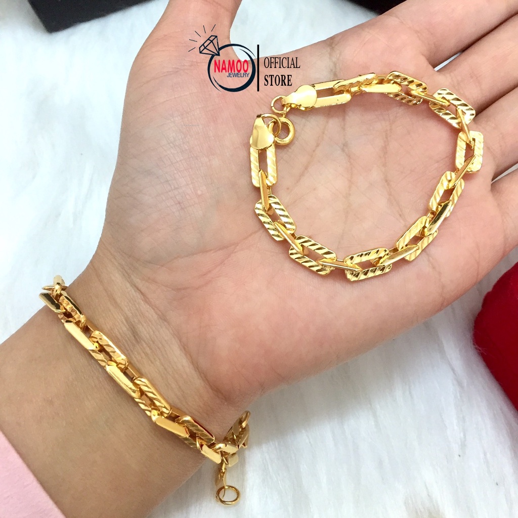Lắc Tay Xích Nữ thích hợp nữ tay nhỏ dưới 58 kg L257 Namoo Jewelry