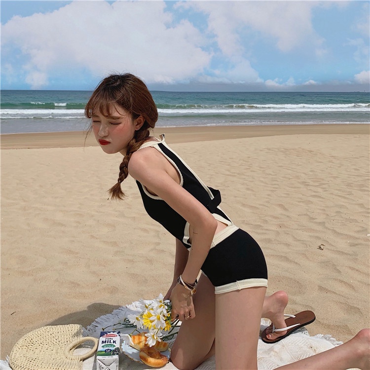 Mới Đồ Bơi Một Mảnh Hở Lưng Phong Cách Hàn Quốc Gợi Cảm Cho Nữ 2021 | BigBuy360 - bigbuy360.vn