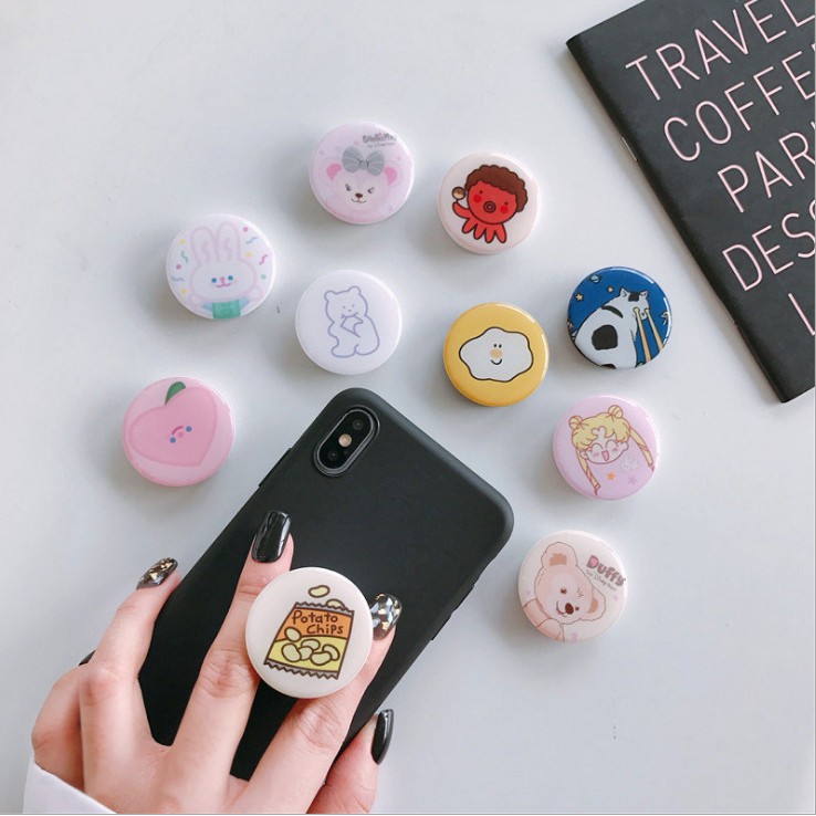 Giá Đỡ Chống Lưng Cho Điện Thoại Nhiều Hình Dễ Thương