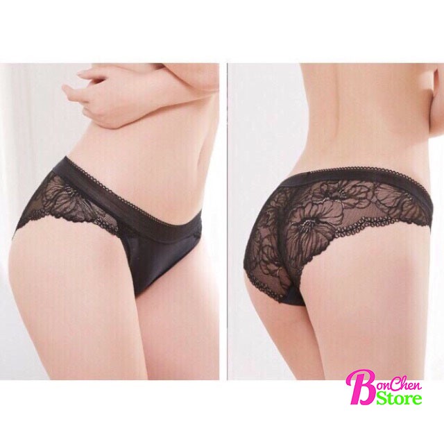 Quần lót nữ 100% cotton ren gợi cảm cao cấp sexy gợi cảm BC015 | BigBuy360 - bigbuy360.vn