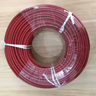 Dây điện DC Pntech chuyên dùng thi công điện năng lượng mặt trời 1x4mm (1 cuộn 100m)