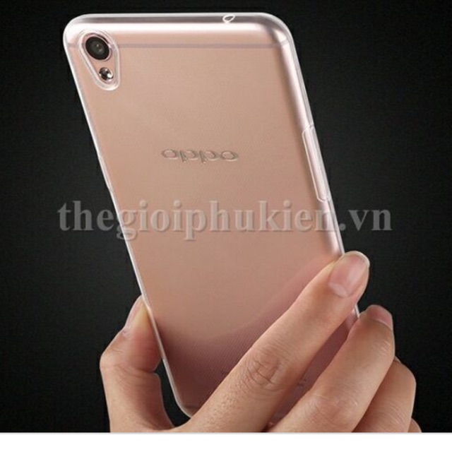 Ốp lưng dẻo silicon cho Oppo R9/ F1 Plus trong suốt