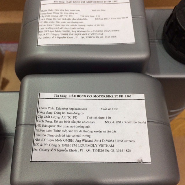 Nhớt phụ gia Liqui Moly 2T Synth Street Race 1 lít , cho Yaz. Xipo , Nova