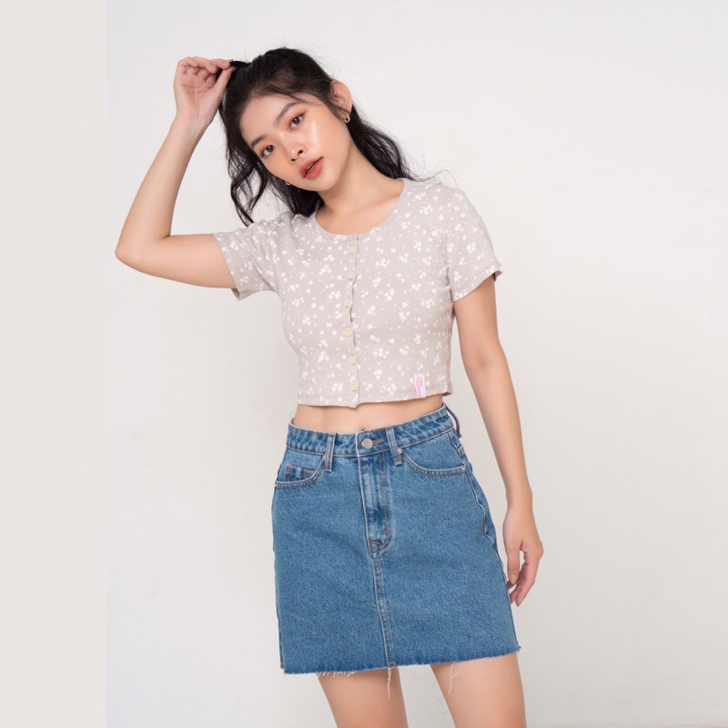 Áo Croptop Boho