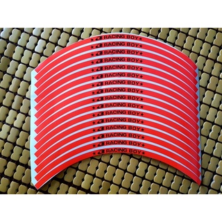 Tem Dán Vành RACING BOY thường + 7 màu