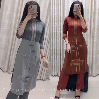 Đồ Lam Đi Chùa # Cách Tân