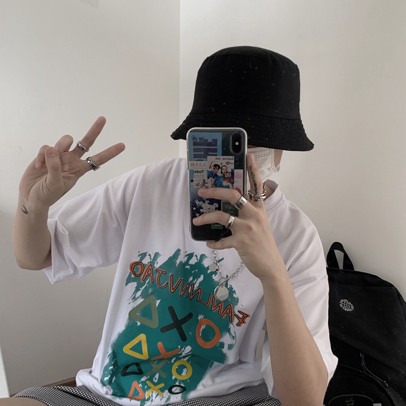 Áo thun nam tay lỡ, áo phông form rộng ATL222 | BigBuy360 - bigbuy360.vn