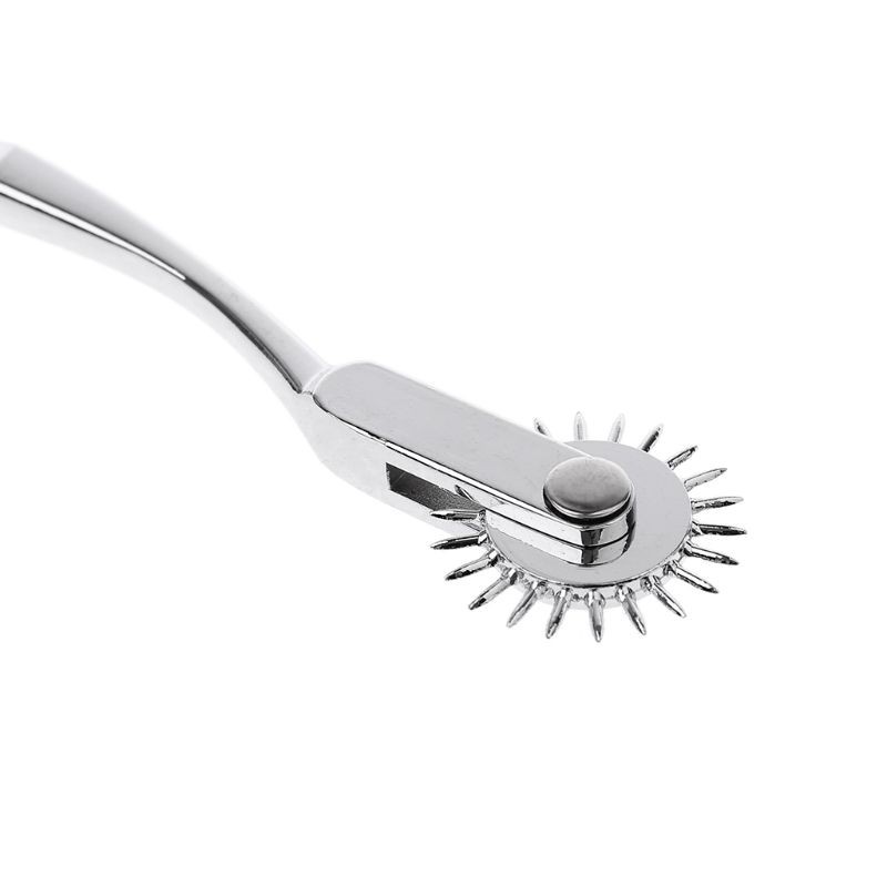 AOT.Diagnostic Reflex Hammer Pin Wheel BDSM Gear Roller Rolling Wartenberg Wheel Pinwheel Fetish Neurological