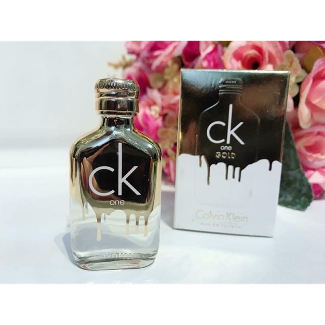 Nước hoa mini Unisex CK One Gold