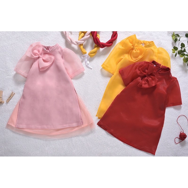 Áo dài cách tân Diễm Đan cho bé gái 8-28kg