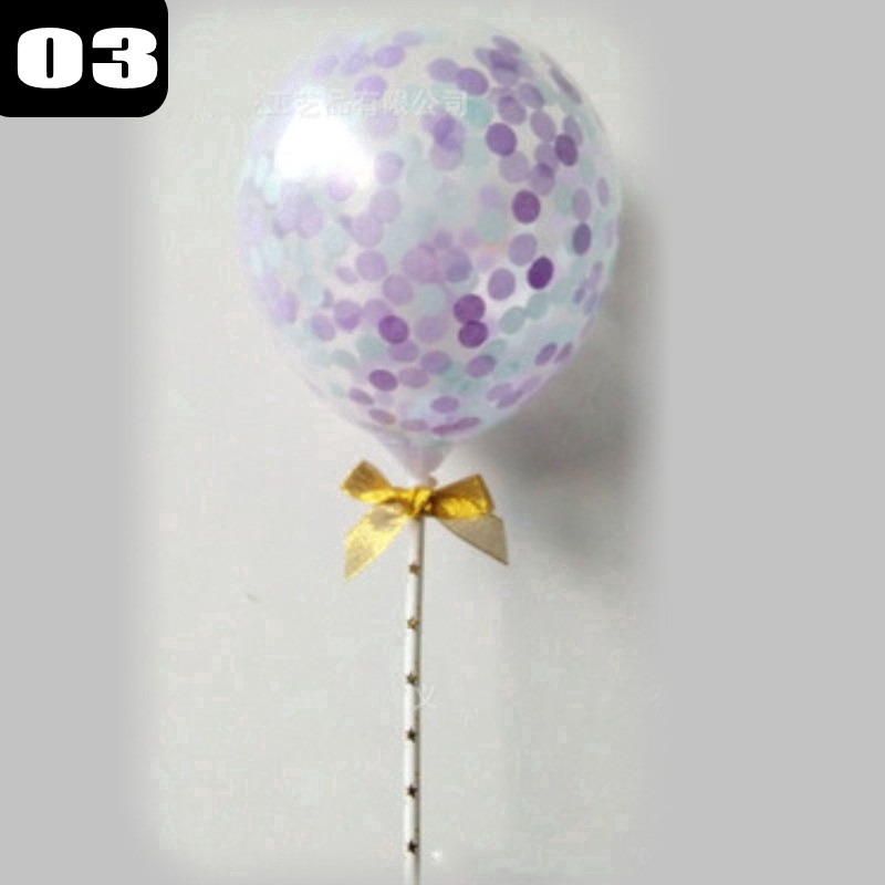 Phụ kiện trang trí bánh kem kèm hộp giấy