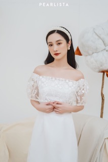Mấn bờm cô dâu sang trọng