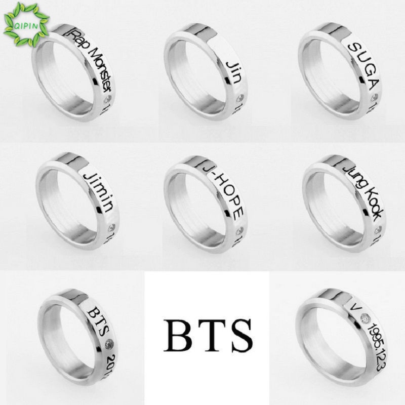 Nhẫn tay KPOP BTS thời trang Hàn Quốc