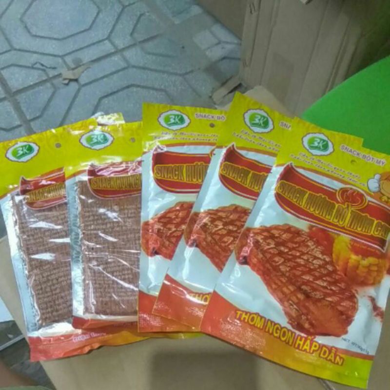 10 gói bò to thơm ngon