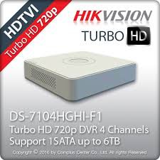 Đầu ghi hình HD-TVI 4 kênh TURBO 3.0 HIKVISION DS-7104HGHI-F1 | WebRaoVat - webraovat.net.vn