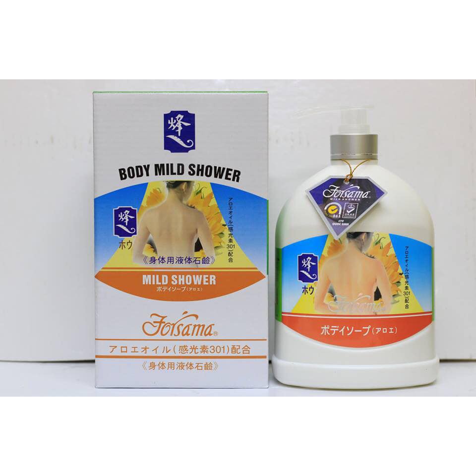 Sữa tắm Riversa Coco Japan 1.2L