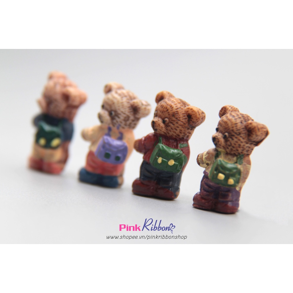 [Set 5c] Gấu nhựa nhí vintage