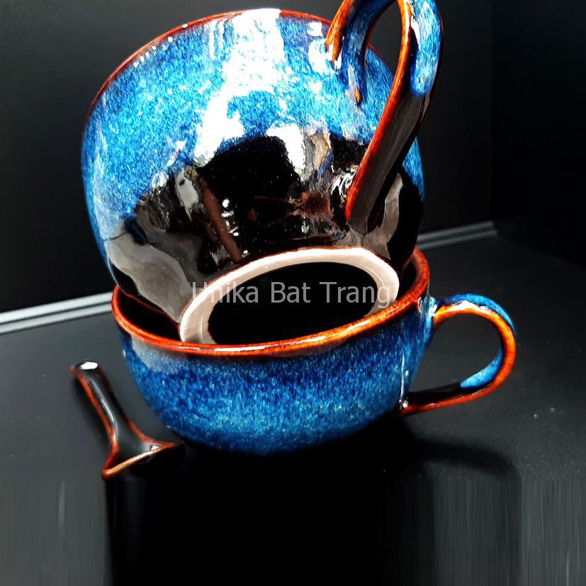 Bộ Cốc Cafe Cappuccino 4 màu