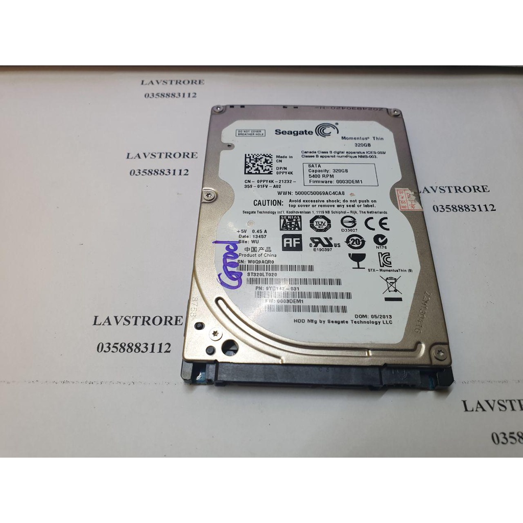 Ổ Cứng 320GB  HDD Laptop