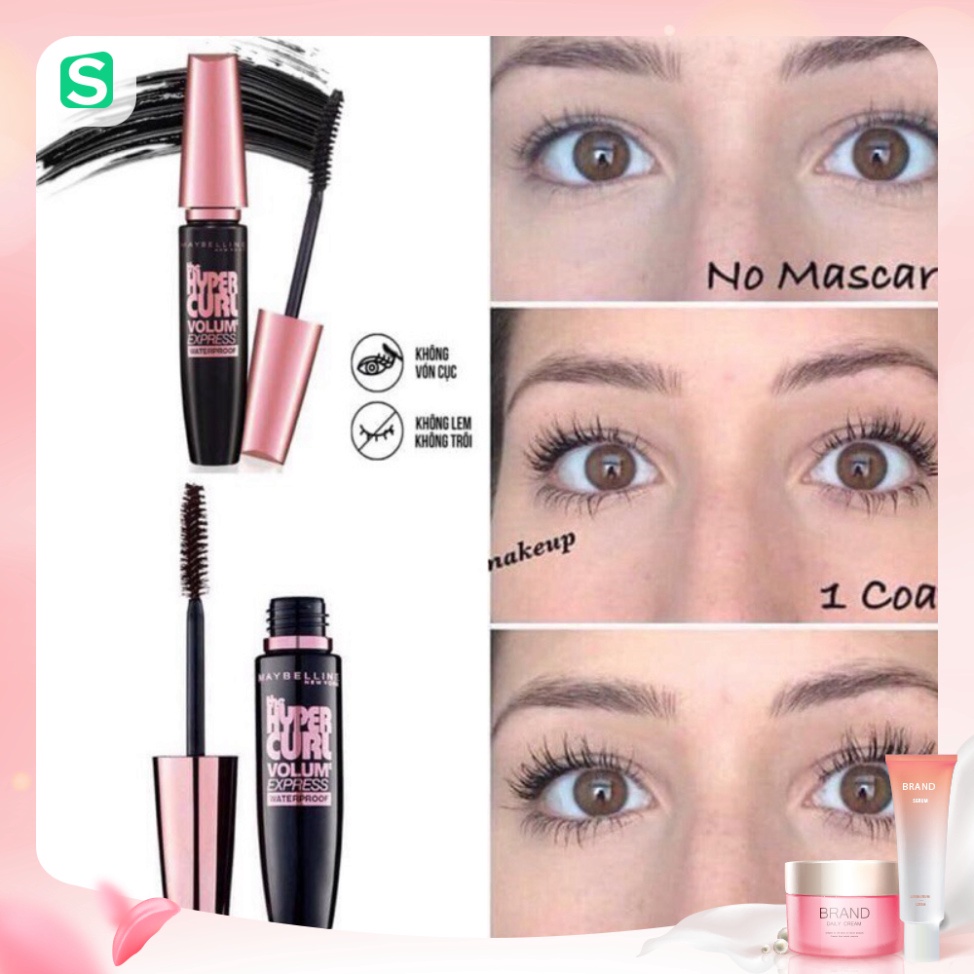 Mascara hồng đen Maybeline