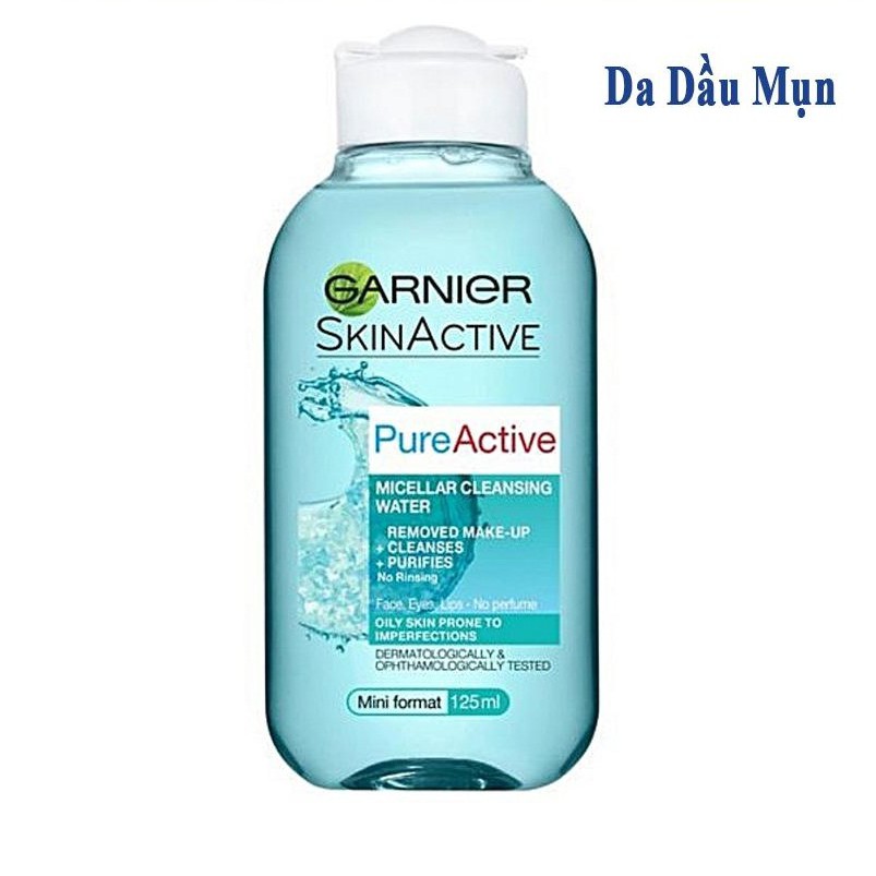 Nước Tẩy Trang Mini Garnier Skin Active Micellar Cleansing Water