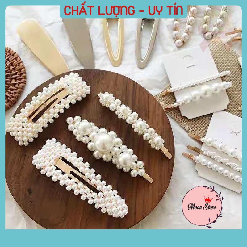 Set 4 kẹp tóc mái Hàn Quốc xinh xắn MS06