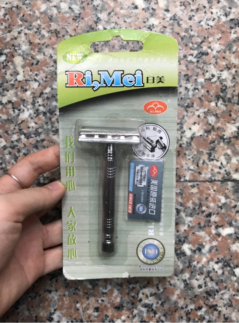 Bàn cạo râu Inox Weishi & Mingshi Lưỡi Lam Không Gỉ