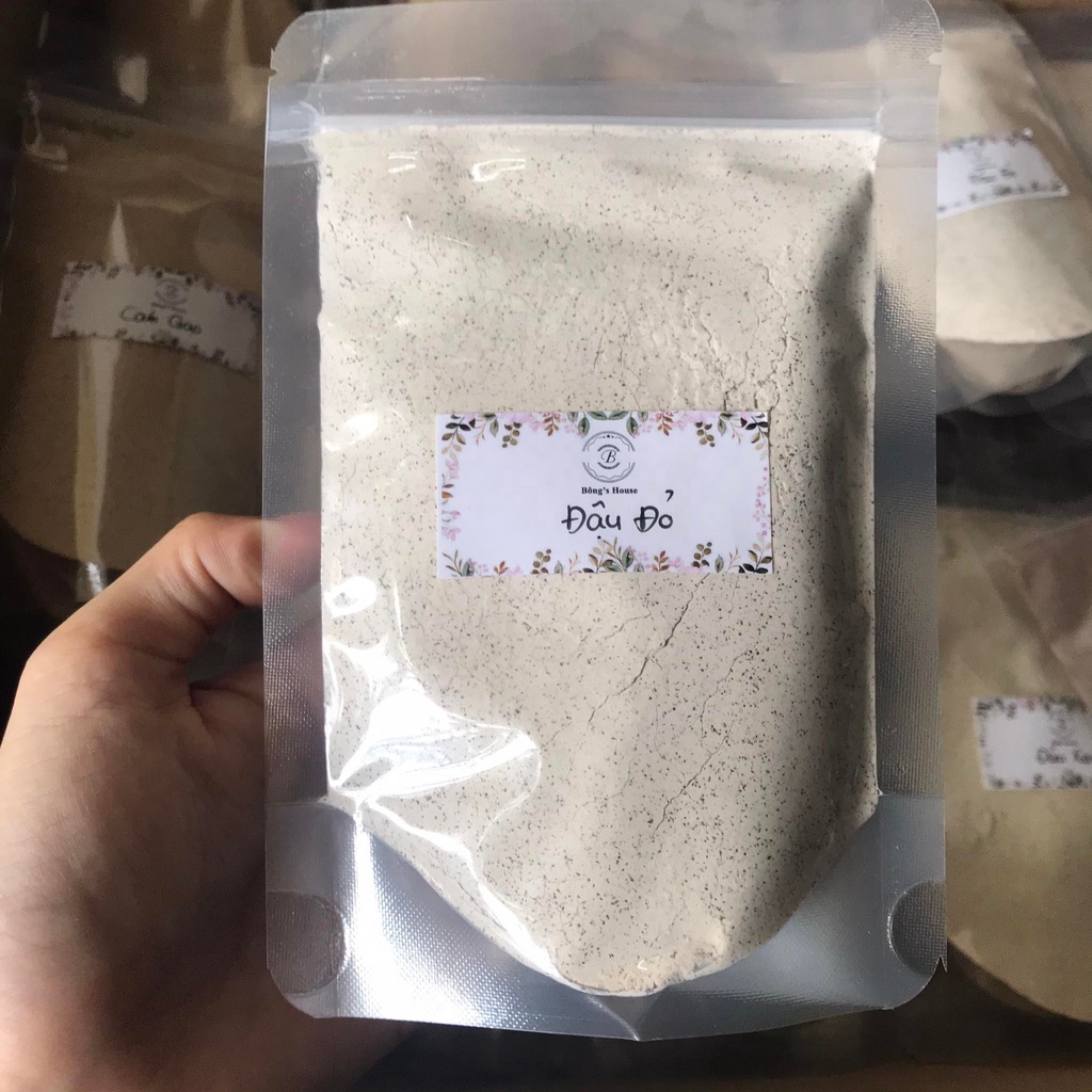 Bột trà xanh/bột cafe/bột cám gạo/tinh nghệ/bột đậu đỏ/bột gạo lứt/ngũ hoa hạt-Bột đắp mặt handmade nguyên chất