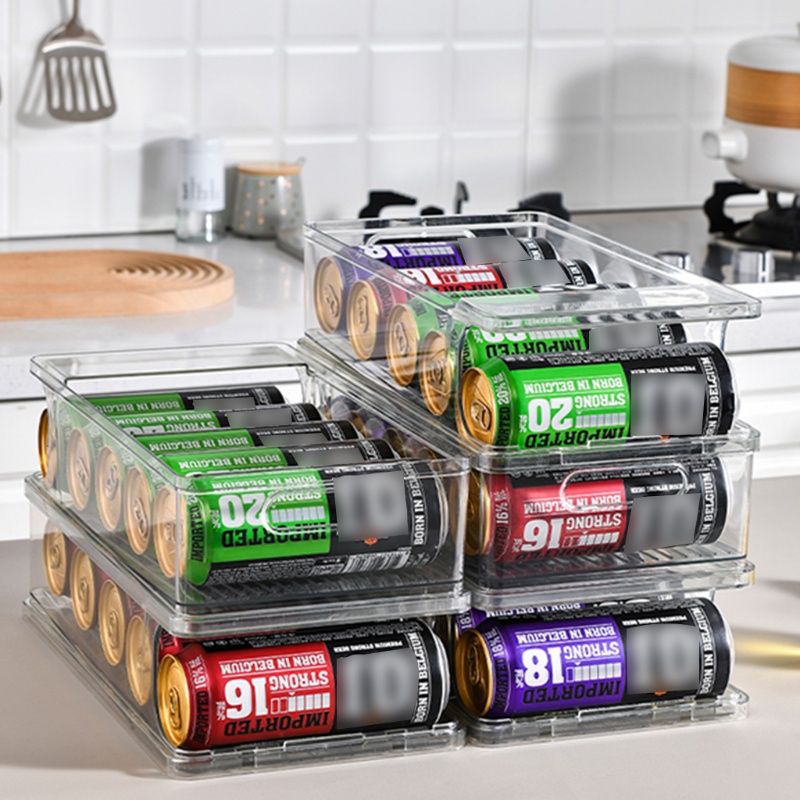 Hộp Đựng Đồ Uống Trong Suốt Tiện Dụng Cho Gia Đình