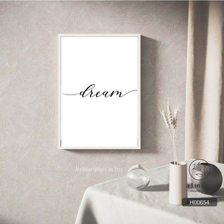 👉 Tranh quote treo nội thất đơn giản  - tặng đinh treo tường  3 chân [H006]